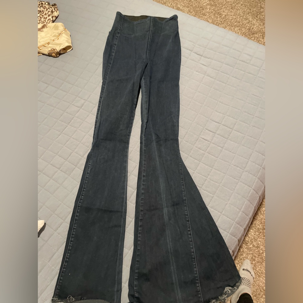 Show Me Your Mumu Bell Bottom Jeans